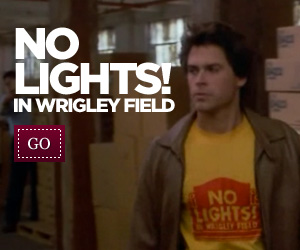 No Lights in Wrigley Field!